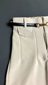 ORO PANTS knit premium highwaist/celana kulot panjang wanita