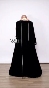 "Qiana Abaya" Dress Abaya panjang muslimah simple dan elegan