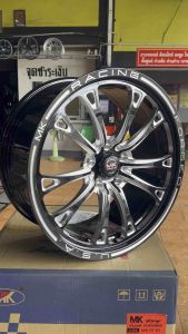 (4วงใหม่แกะกล่อง) MKแท้ ล้อเบา Flow Froming ล้อแม็กขอบ 18 กว้าง8.5 นิ้ว ออฟ35ใส่รถ 5รู114 เก๋ง กระบะ ทั่วไป ได้100% ส่งฟรีไม่มีบวกเพิ่ม