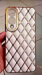 Casing Ponsel Luxury & Soft Case Chroem: Aksesoris Ponsel VIVO Y Series