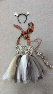 READY STOCK Cosplay Kids Children Animal Leopard Costume Movie Story Book Character Safari Wild Animal Zoo Animal