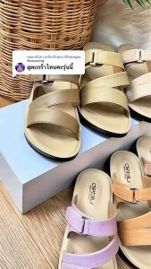 ถูกสุด! รองเท้าแตะหญิง เพื่อสุขภาพ Deblu เดอบลู รุ่น L9506 ไซส์ 36-41 พื้นนุ่ม เบา ใส่สบาย