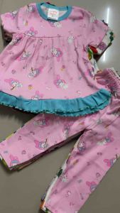 9-24kg Bộ thun babydoll tay dài quần dài thu đông cho bé gái Thun borip đẹp chất vải mềm co giãn tốt 941-891