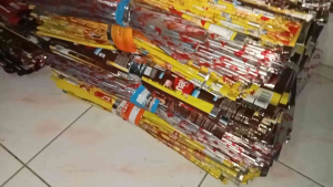 50 Pcs Plastik Lemek Pengajian Kerajinan Daur Ulang Taplak Meja Serbaguna - Bahan Plastik Tebal