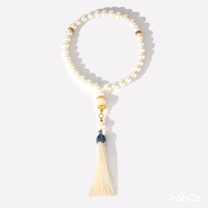 Tasbih Mutiara 33 Butir Diameter 10mm / Tasbih Sholat TB33001