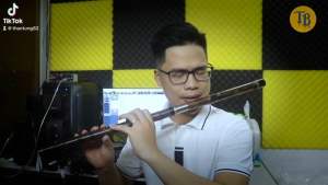 Sáo Dizi Chuyên Nghiệp Trúc Tím Khớp Kép Cao Cấp Hàng Tuyển Chọn Hãng MuTong TB29 Kho sáo trúc Việt Nam