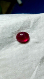 Batu ruby star natural ukuran minion