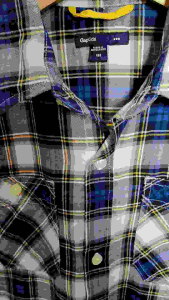 Kemeja Flanel "G4P" Original Second Size XS