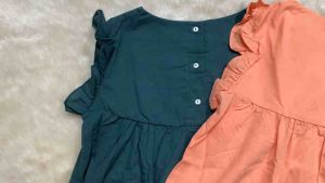 HTP Kids Girls Pocket Dress | Kids Ribbed Layered Dress