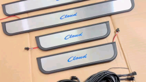 Sillplate Samping Wuling Binguo Cloud Ev 2024 2025 2026 2027 Platinum Hitam List Chrome