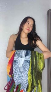 HOKI - PITA RAINBOW DRESS MIDI RAYON BALI | DRESS PELANGI PART 2 HOKISHOPSBALI