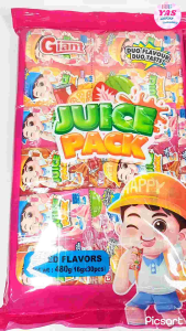30pcs JUICE PACK MIXED FLAVOR - Loot Bag Fillers, Paninda Party Supplies, and Gaming Giveaways