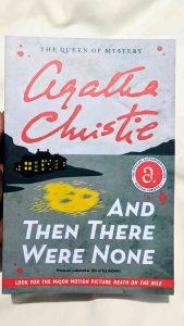 And Then There Were None by Agatha Christie Paperback book