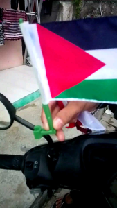 TERMURAH BENDERA TIHANG PALESTINE MERAH PUTIH