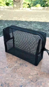 Tas Pouch Kosmetik/Tas Penyimpanan Kosmetik/Tas Make Up Multifungsi - Tas jaring