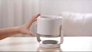 Xundd XDOT-006 High Speed Desk Fan Rechargeable Fan 100 Gears Strong Wind Digital Display Wall Fan