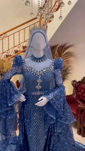 sepasang gaun pengantin modern / gaun pengantin couple beskap