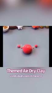 EducratePH Air Dry Ultralight Theme Clay / 12pcs per box / Modeling Clay