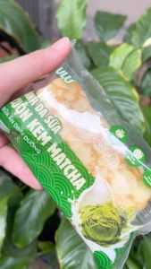 Bánh Da Sữa Cuộn Kem Matcha GULU 88g - Bánh Nhân Kem Đậm Vị Matcha
