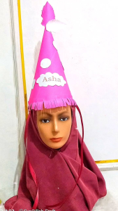 Topi Kerucut Dari Kertas Free Nama