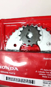 RANTAI RODA KIT DRIVE CHAIN KIT / SUPRA X 125 HELM IN / 06401-KYZ-900