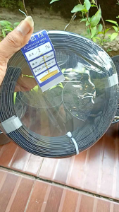 Kawat Bonsai alumunium Hitam per roll