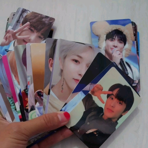 1 set isi 25 Photocard Premium Kpop Laminasi GLOSSY/DOFF cetak 2 sisi