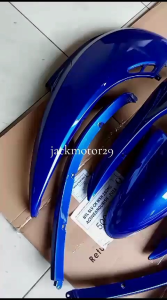 Cover Bodi Halus Honda Scoopy Karbu Lama Thn 2010-2012 Warna Biru