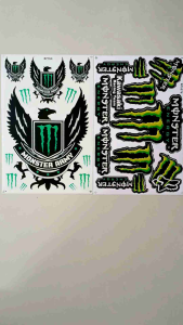 รถมอเตอร์ไซค์ สติ๊กเกอร์หมวกกันน็อค - สติ๊กเกอร์สติ๊กเกอร์รถระหว่าง 6 ชุด