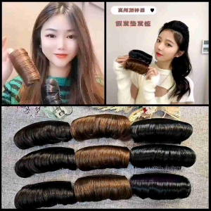 PENAMBAH PONI 11CM / PENINGGI PONI / SIRKAM SASAK RAMBUT / BANTALAN RAMBUT PONI / BANTALAN RAMBUT PENAMBAH VOLUME RAMBUT / BOUFFANT BEEHIVE HAIR SHAPER / PPR7875