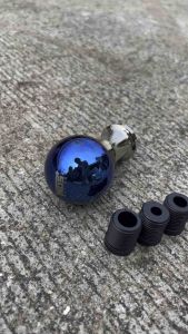 หัวเกียร์ซิ่ง 13CM กลมไทเท พร้อมบูทยาง3ตัว ส่งไว