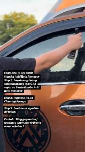 bmb | Acid Rain Remover Black Mamba Glass Stain Remover 500ml by Smell & Smile Car Care Solution