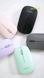 Mouse Bluetooth Wireless Robot M390 Silent Click Original Bergaransi