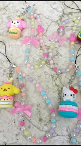 gantungan kunci sanrio cantik dan imut.