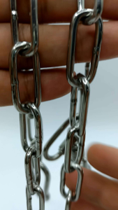 โซ่หมาสแตนเลส 3มิล โซ่จูงหมา ไม่ขึ้นสนิม โซ่ผูกคอสูง โซ่หมา