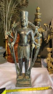 พระวิษณุ (Vishanu) แบบตั้งบูชา ขนาดองค์สูง 52 เซนติเมตร