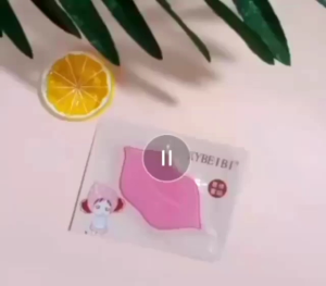 1 Pcs Masker Bibir Collagen Pelembab Bibir Kering