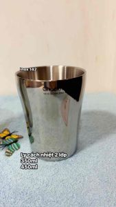 Ly inox 304 cách nhiệt Chockmen