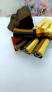 Cangklong Once pipa kayu kemuning gading kombinasi kelor hitam liwung secang C198