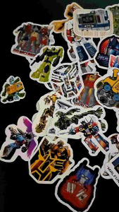 50pcs Transformers • Sticker Pack • Waterproof • Scratchproof