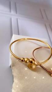 Gelang Tangan Bangle Bola 3 CXA153