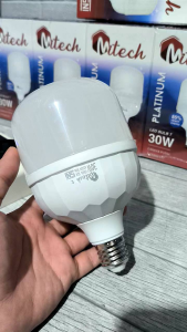 ( PAKET ISI 5 PCS ) MITECH PLATINUM T BULB BOHLAM LAMPU LED CAPSULE 30W 30 WATT CAHAYA PUTIH BERGARANSI