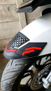 Misoka Front Fender Upper Stop lamp Cover Scoopy 2020 2024 Karet Keren Murah BUKANhayaidesu