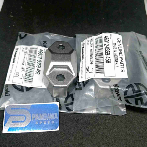 Klem Reser Reiser Stang Atas Klx 150 Bf Silver Original 46012-0359-458