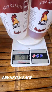 LEM KAYU DAYA REKAT SUPER KUAT JAGO EPOXY HARDENER RESIN FULL 1 SET 2KG (LEM KAYU LEM 2 KOMPONEN LEM SUPER KUAT)
