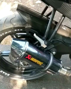 KNALPOT RACING AKRAPOVIC BLACK KARBON BASS EMPUK PNP CBR VIXION R15 BYSON MEGAPRO VERZA XABRE MX KING SUPRA GTR GSX-R SATRIA FU CB NEW SONIC MX OLD/NEW