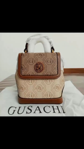 Tas Ransel Kecil GUSACHI Vintage Bisa Sling Bag Wanita kualitas Premium Brand Import kd 88