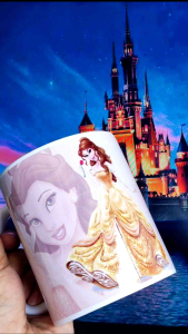 A&R Disney Princess ORDINARY MUG Design Personalized with Gift Box 11oz Ceramic Mug with Handle Coffee Tea Cup Drinkware