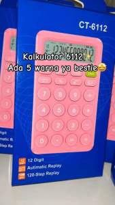 citizen 6112 kalkulator 12 digit alat hitung dagang