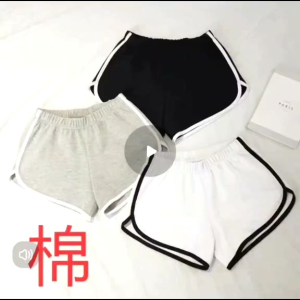 Cotton High Quality Comfortable Casual Short Pants 韩式舒适女生短裤